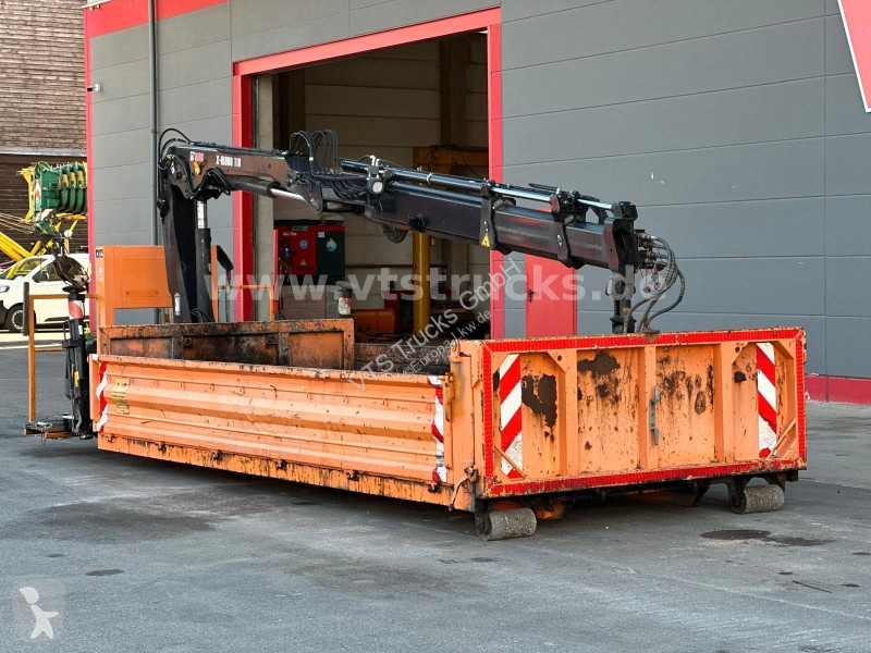 Kamion  Lübben P65/StBW Abrollcontainer + HIAB...