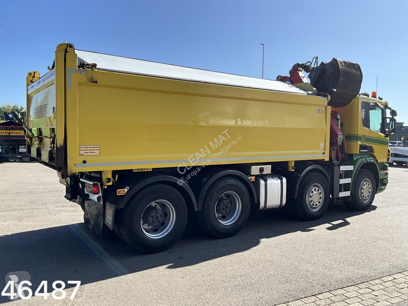 Camión Scania 400 8x4 Retarder HMF 16 Tonmeter...