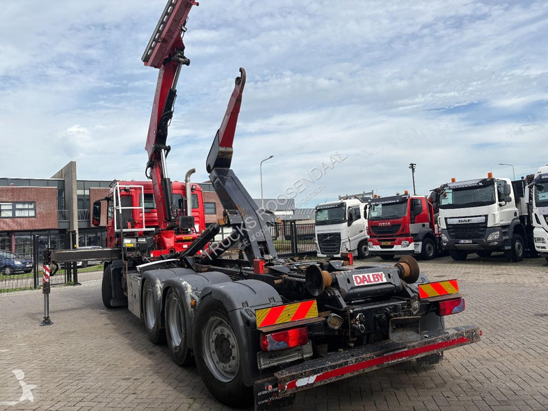 Camión MAN 35,400 + FASSI 195 4x + DALBY HOOK...