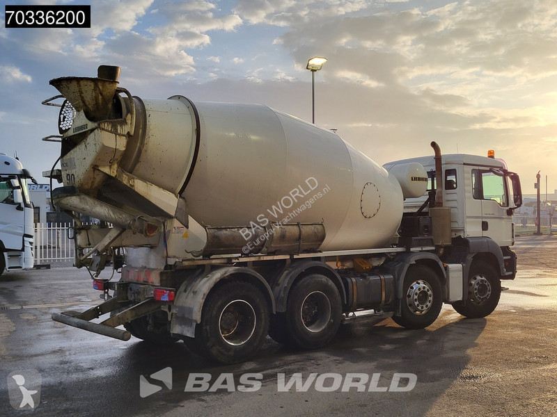 Camión MAN 32.420  8X4 Liebherr 9m3 Mixer Full...