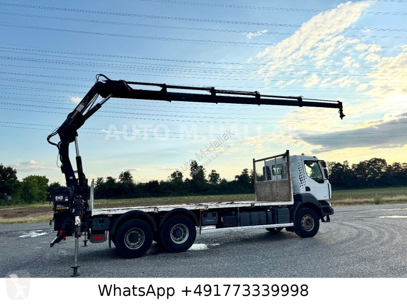 Teherautó Renault KERAX 370 DXi 6x4 Kran Hiab...