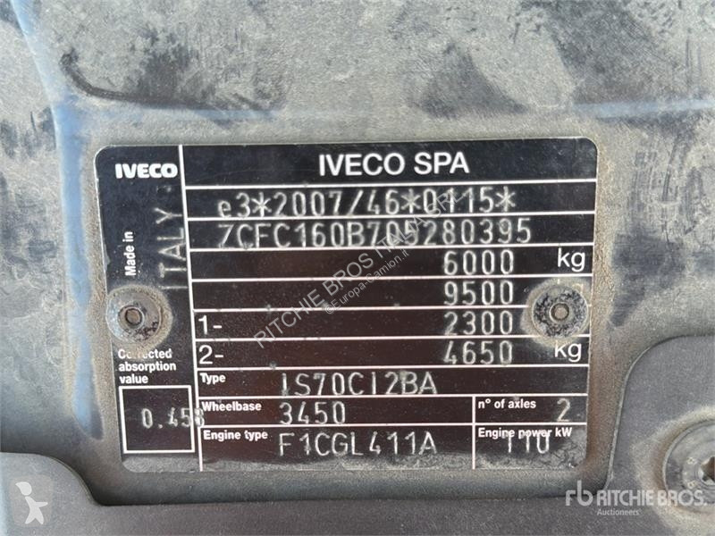 Camión Iveco 60-150 4x2 S/A Dump Truck