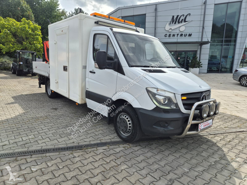Camión Mercedes Sprinter 516 / Palfinger HDS /...
