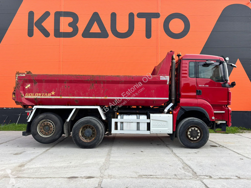 Teherautó MAN 28.480 6x4*4 BOX L=5076 mm