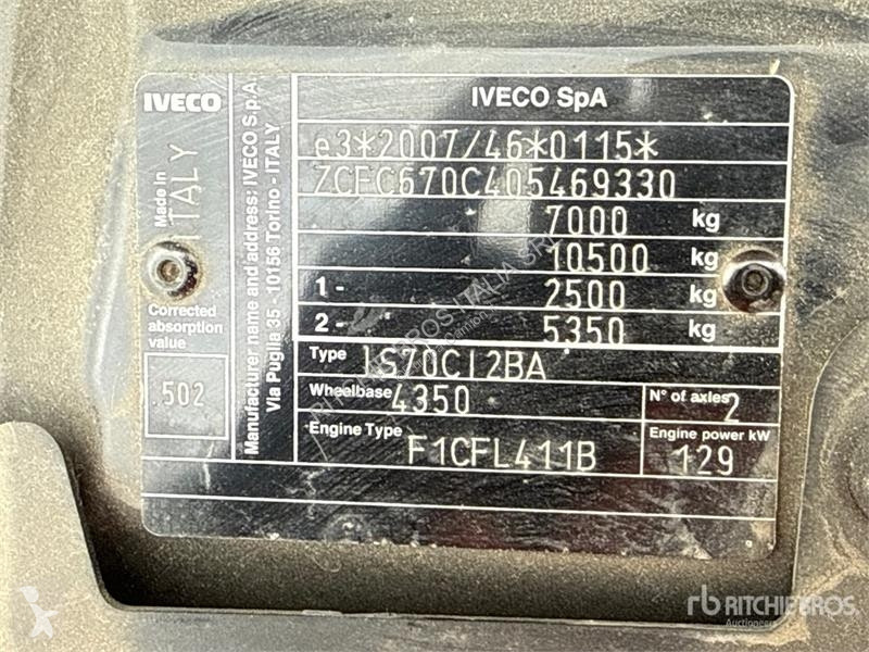 Camion Iveco Palfinger Tunlift 737-500 5 m on...