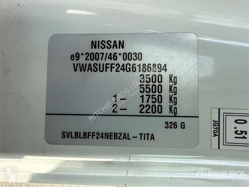 Lastbil Nissan Socage DA320 20 m on Nissan...