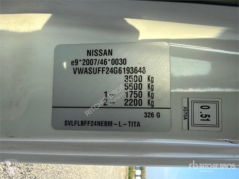 Lastbil Nissan PNT205 NHD 18.1 m on Nissan...