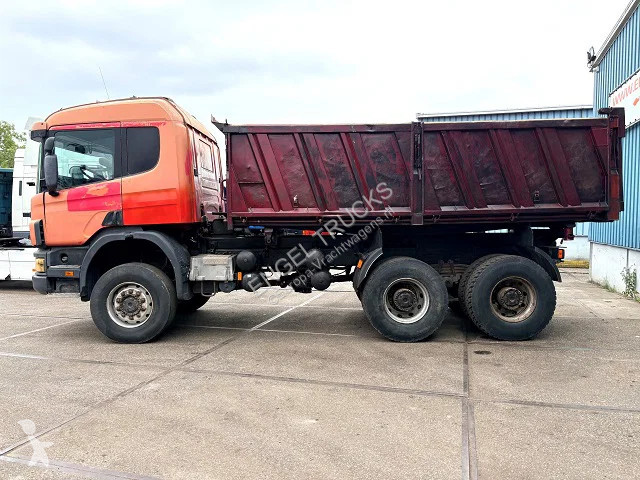 Camion Scania 360 C 6x6 FULL STEEL 3-WAY KIPPER...