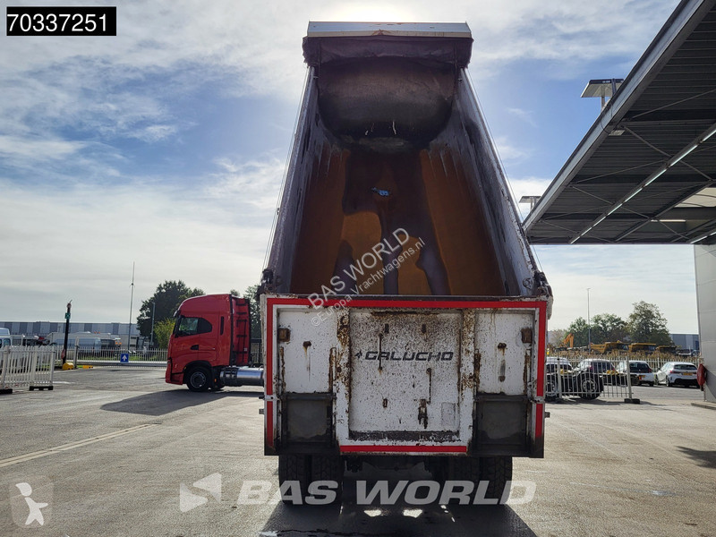 Camion DAF 450 8X4 19m3 tipper steel suspension...