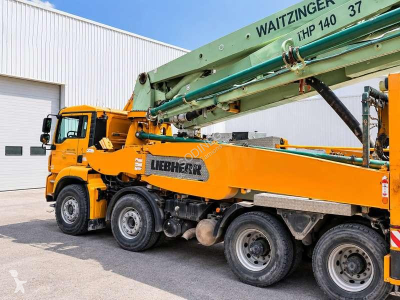 Camion MAN 41.430 + POMPE LIEBHERR 37 R4 XXT