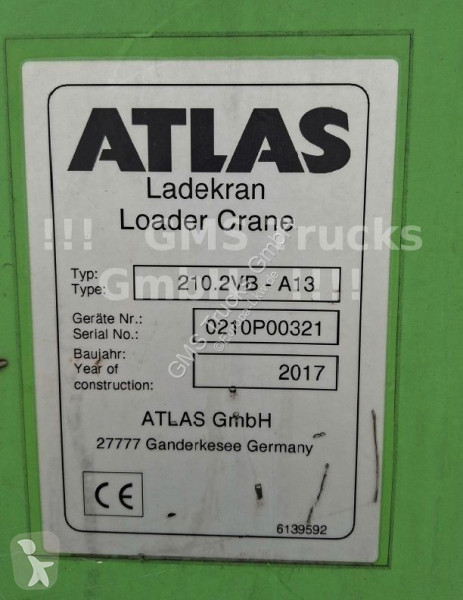 Camion Mercedes 2645 / 6X4 / Atlas Kran 210