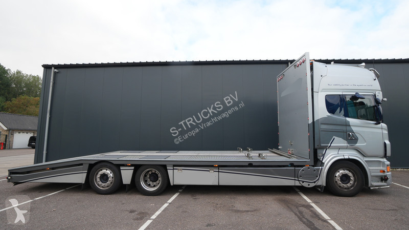 Camion Scania 620 V8 6x2 Car/Machine transport