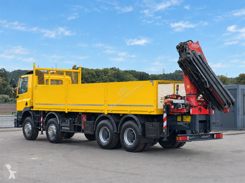 Грузовик DAF 85430 Pritsche 7,70 m + KRAN * 8x4!