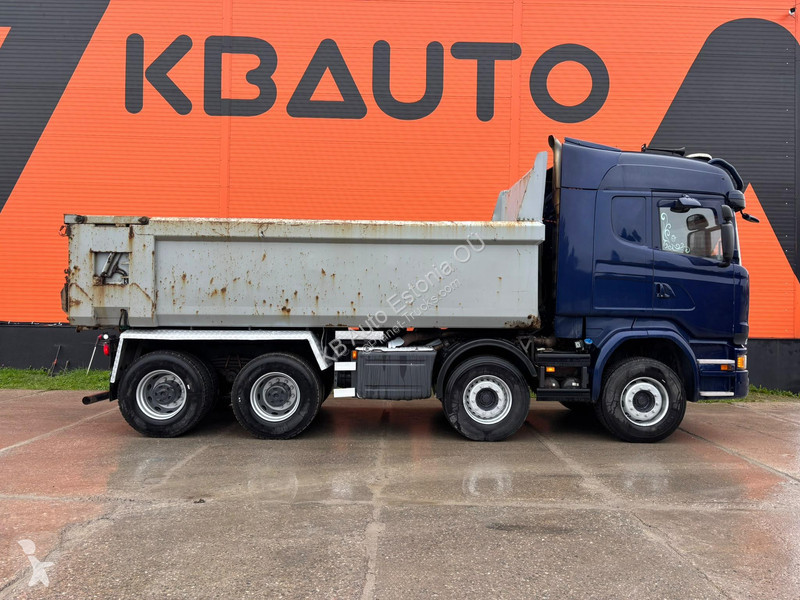 Camion Scania R 580 8x4 RETARDER / FU STEE /...