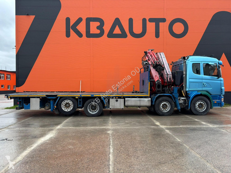 Camião Scania R 124 470 8x2*6 FASSI F800 AXP.26...
