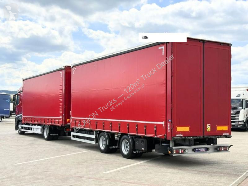 Грузовик Mercedes ACTROS / ZESTAW TANDEM 120 M3...