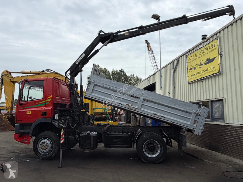Lastbil DAF 75.240 DAF 75.240 Kipper With Hiab...