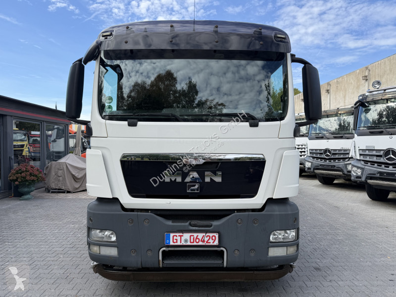 شاحنة MAN TGS 26.400 6X2 Kipper mit Kran Hiab...