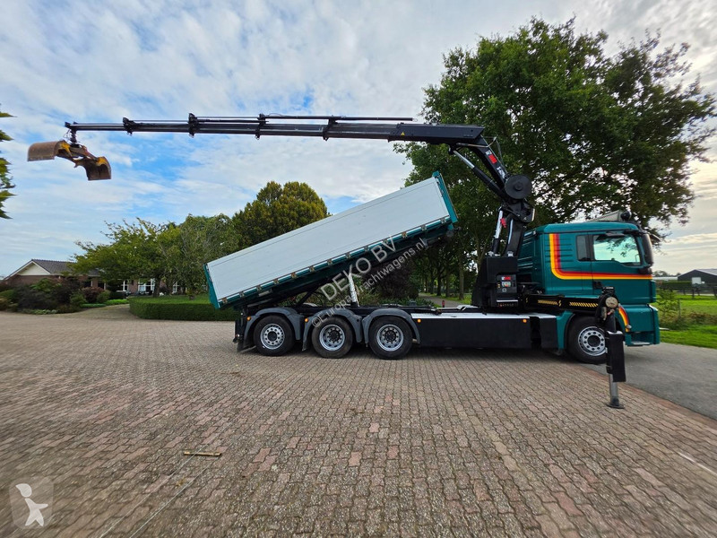 Lastbil MAN 35.500 8x4 CRANE/CONTAINER/TIPPER!!...