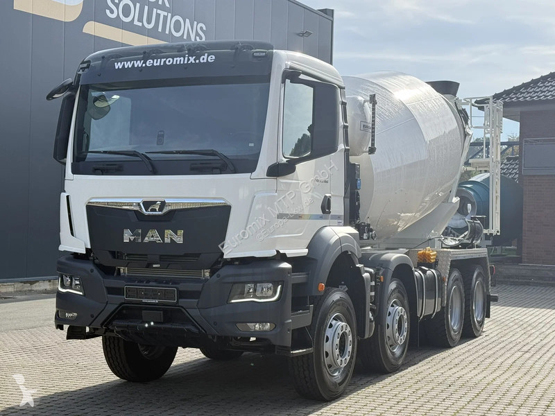 شاحنة MAN 35.480  35.480 BB 8x4 EuromixMTP EM...