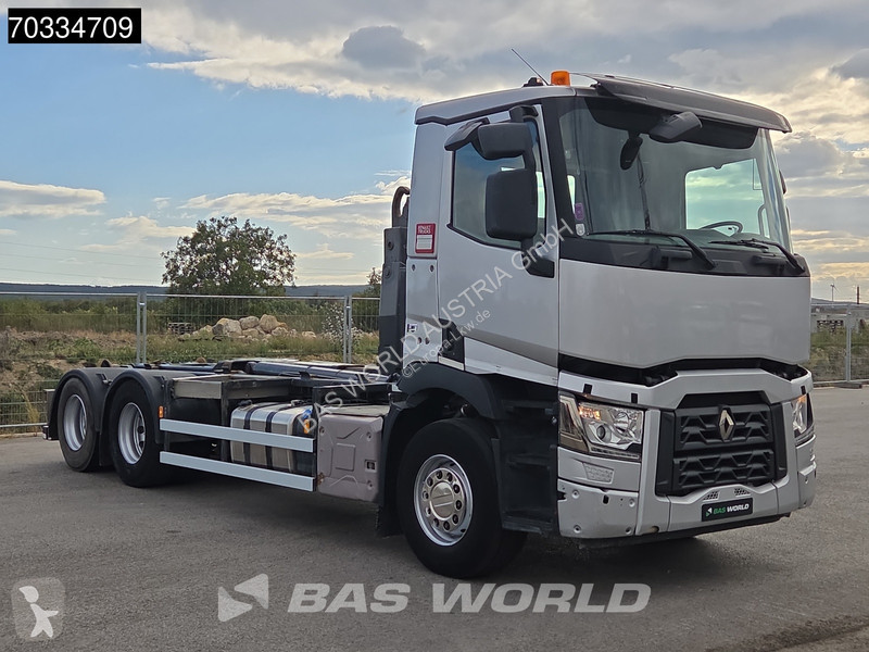 Renault C 380 6X2 HYVA Lift containersystem...