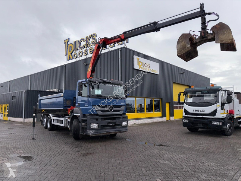 Lastbil Mercedes 2640 + PALFINGER PK 16001---2X...