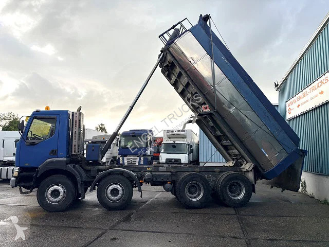 Renault 420 DCI 8x4 FULL STEEL KIPPER (ZF16...