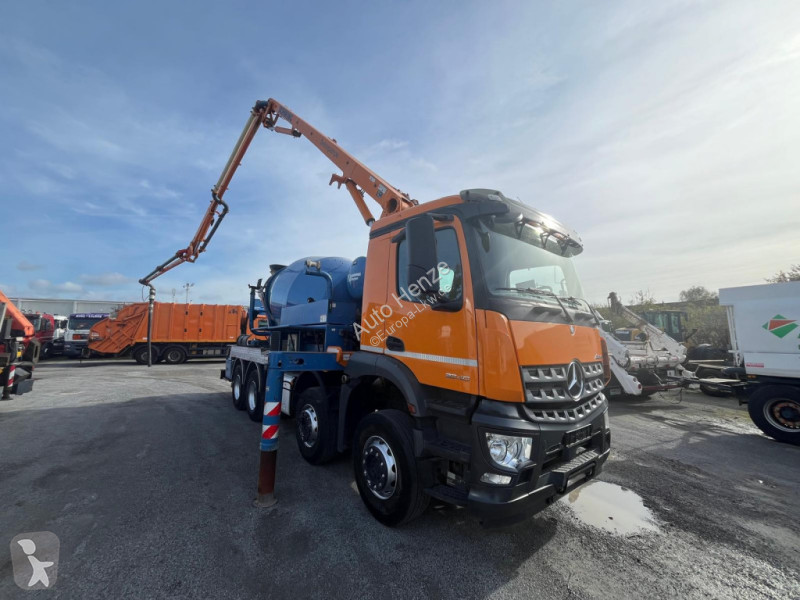 Béton Mercedes Arocs 3240 B 8x4 Pumi Schwing...