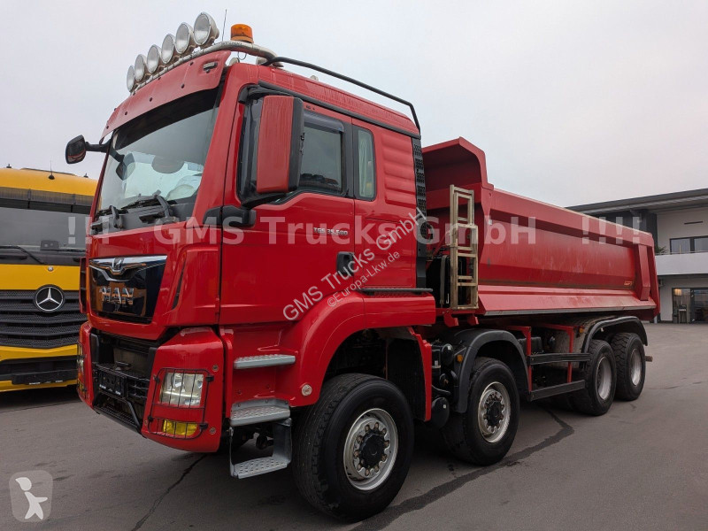 MAN 35.500 / 8X6 / 18 Kubik Mulde / MOTOR NEU...