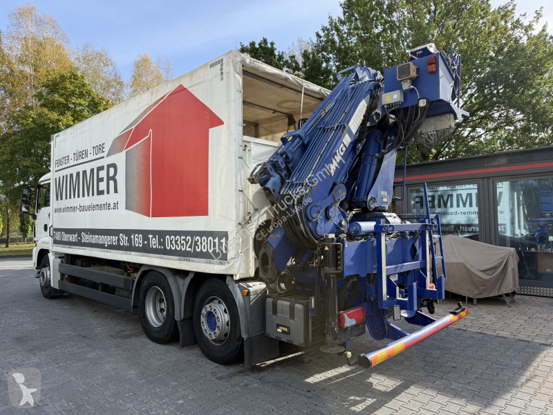 Kamion MAN TGS 26.360 6X2 Kran MKG 231 Jib bis...