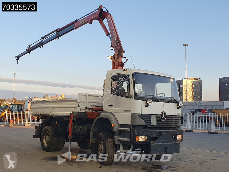 Kamion Mercedes 1823 4X4 Ferrari 710 A4 Crane...
