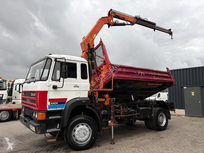 DAF + PALFINGER PK10500B4---3X EXT. + 4X4 +...