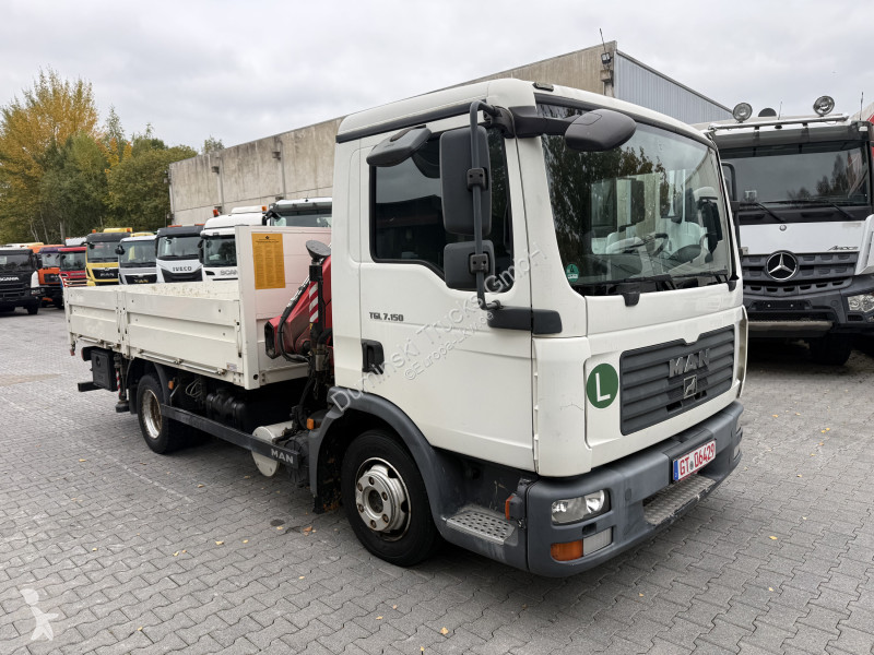 Kamion MAN TGL 7.150 Kran Ferrari 561 bis 15 Meter