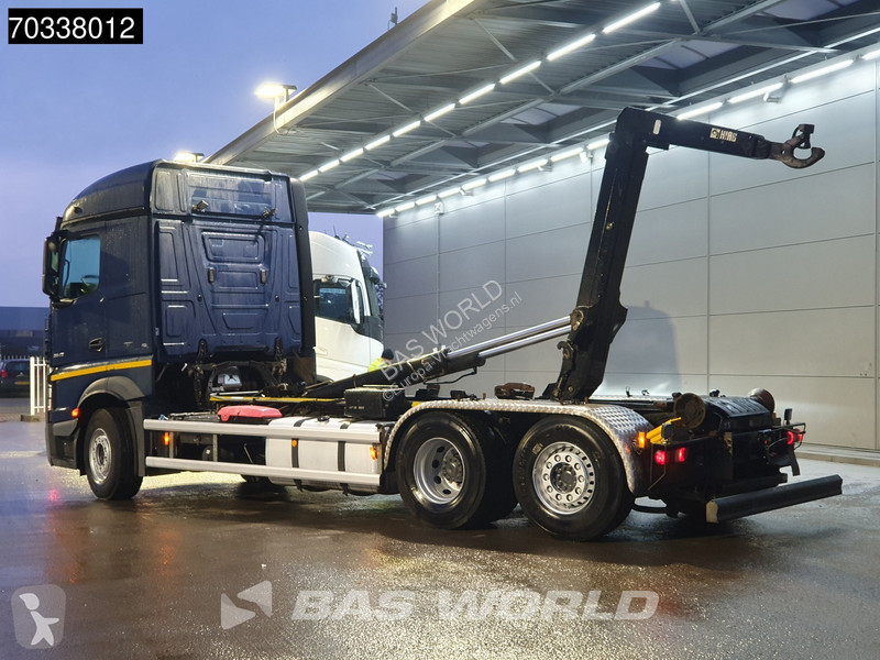 Mercedes 2542 6X2 HIAB XR21S59 containersystem...
