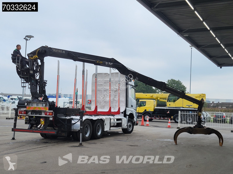 Kamion Mercedes 3363 6X4 Kesla 2117ZT Crane...