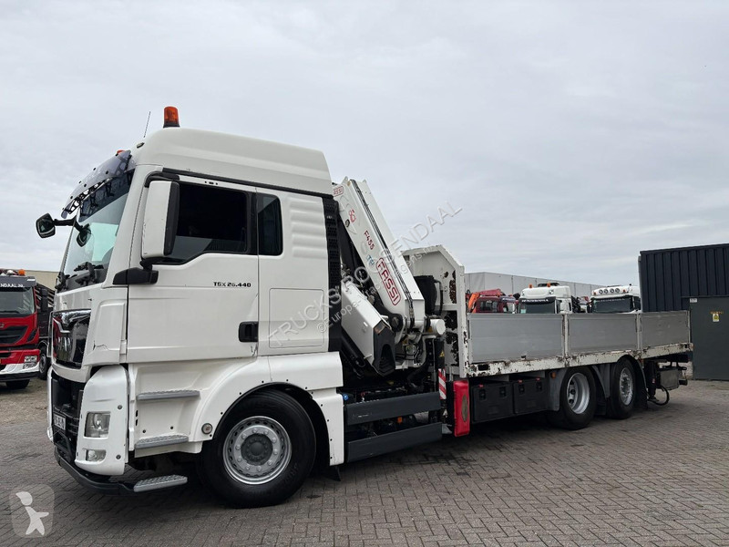 شاحنة MAN TGX + FASSI F 455 A---6X EXT. +...
