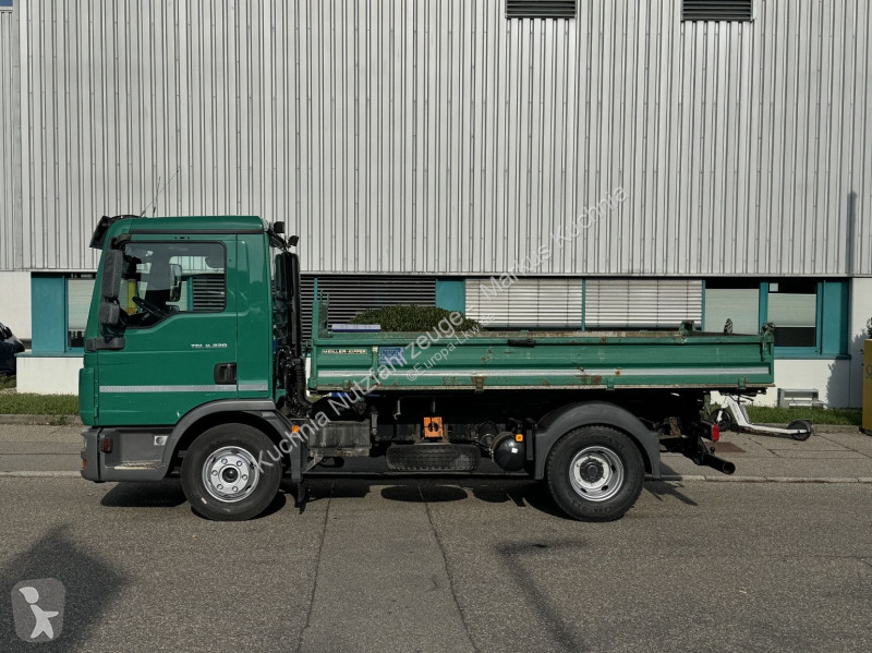 MAN 8.220 Dreiseitenkipper Meiller 2xAHK Klima...