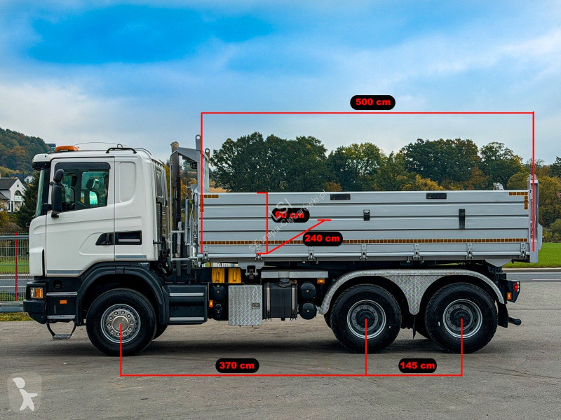 Kamion Scania 440 Kipper 5,00m * 3 Seiten * 6x4...