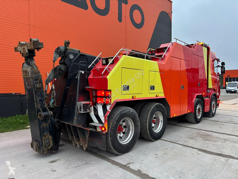 Lastbil Scania 560 8x4 BO STAKE / 3 x WINCH