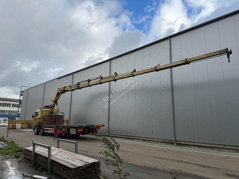 Kamion Scania G 8X2 + HIAB 700 E-8 + REMOTE...