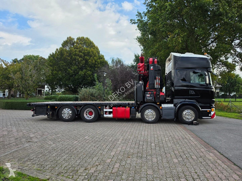 Lastbil Scania R490 8x2 EURO6!! HIAB 85TM!...