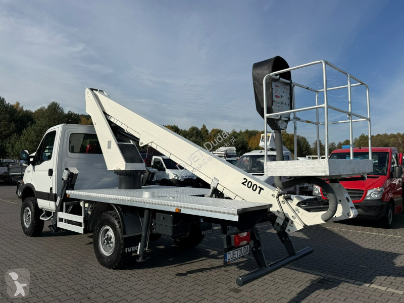 Kamion Iveco 55S17W 4x4 Zwyżka 20m GSR E200TE4