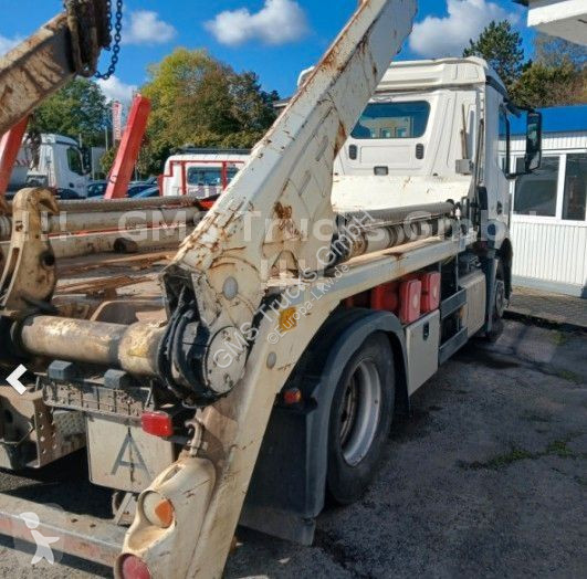 Mercedes Antos 1833 / Meiller AK12 / skip load...