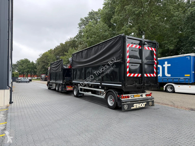 Lastbil Scania R450 + S Meppel kiptrailer