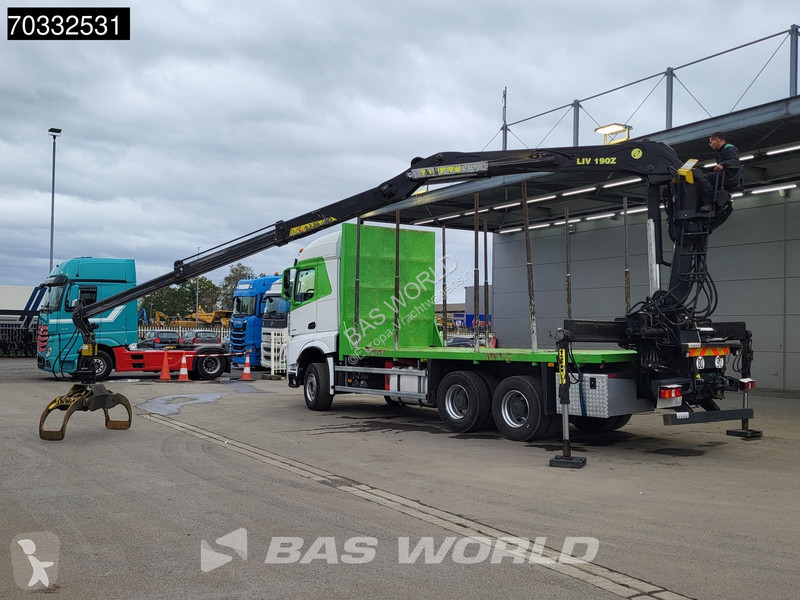 Kamion Mercedes 3358 6X4 TAJFUN LIV 190Z Crane...