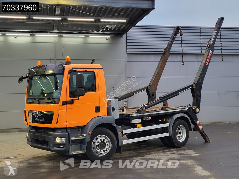 Kamion MAN TGM 4X2 HIAB FTR12 Skiploader...