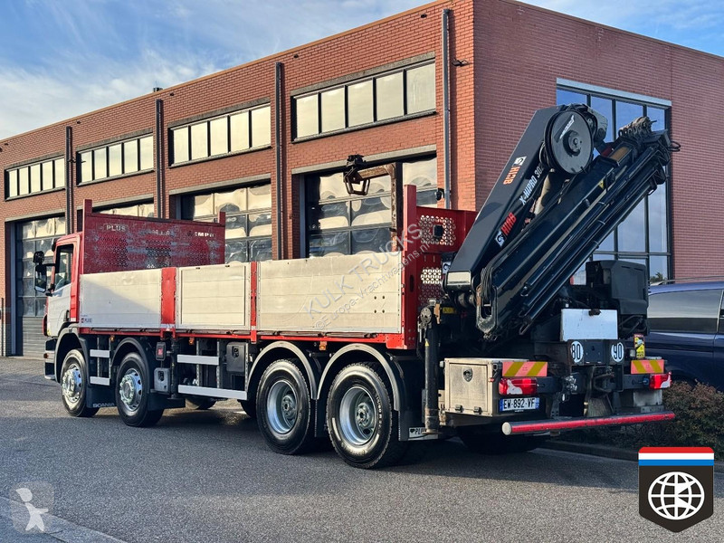 شاحنة Scania 410 8x4 - HIAB X-HIRO 302 E-5 -...