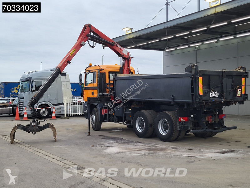 Camião MAN 33.360  6X4 HMF 1643 Z2 Crane 10m3...