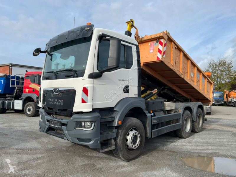 Teherautó MAN TG-S 33.430 6x4 BB Abrollkipper...