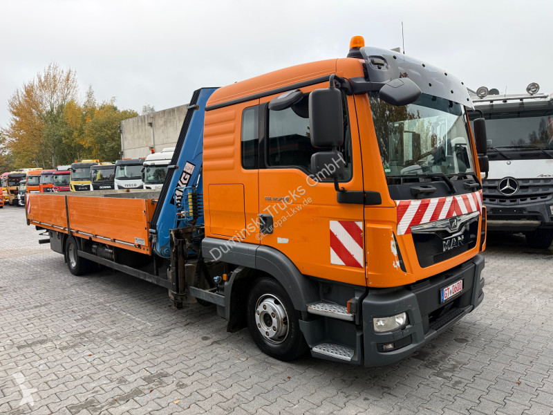 Teherautó MAN TGL 12.250 4X2 BL Kran MKG 116 a2